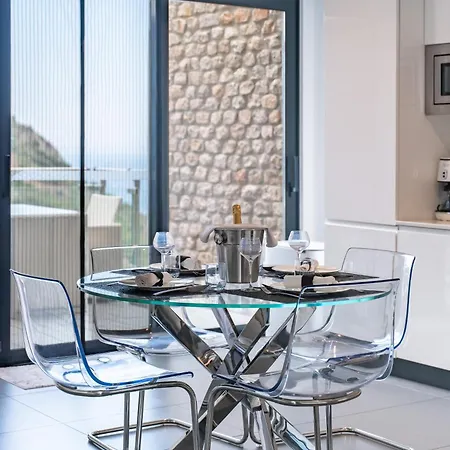Duplex - Terrasse Vue & Jacuzzi - Parking - Du Apartman Èze