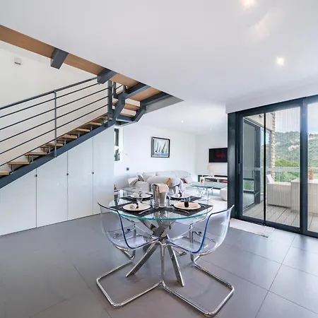 Apartamento Duplex - Terrasse Vue & Jacuzzi - Parking - Du Èze