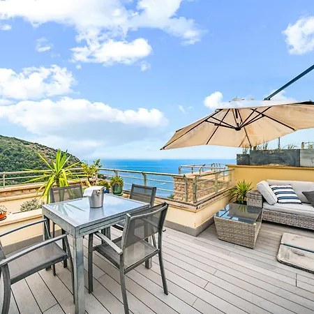 Duplex - Terrasse Vue & Jacuzzi - Parking - Du Apartman